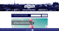 Desktop Screenshot of pariszigzag.fr